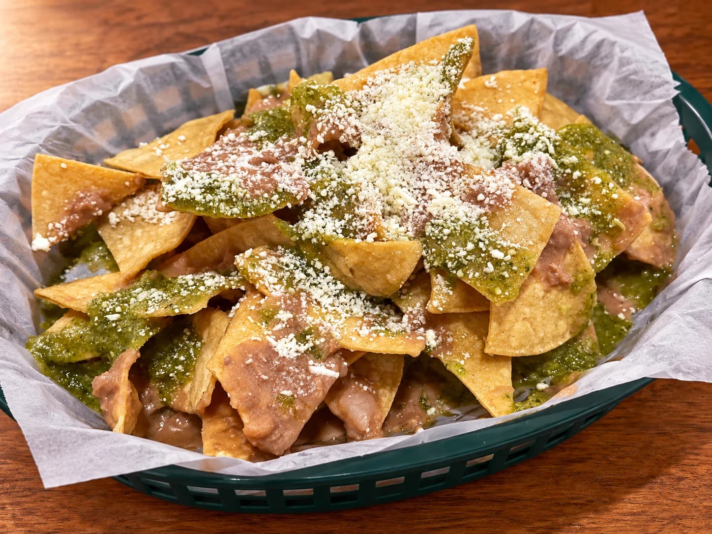 Chilaquiles at La Poblanita