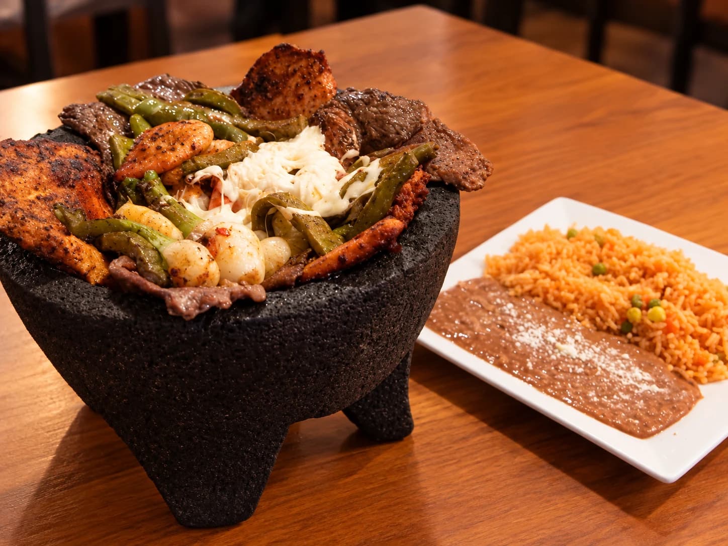 Molcajete at La Poblanita